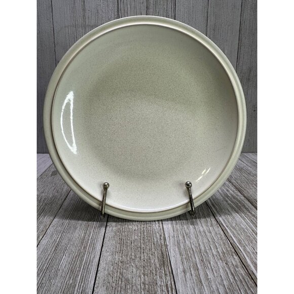Vtg Denby Energy Salad Plate White Cream Stoneware England 7.25"DIA Retired K - Picture 1 of 6